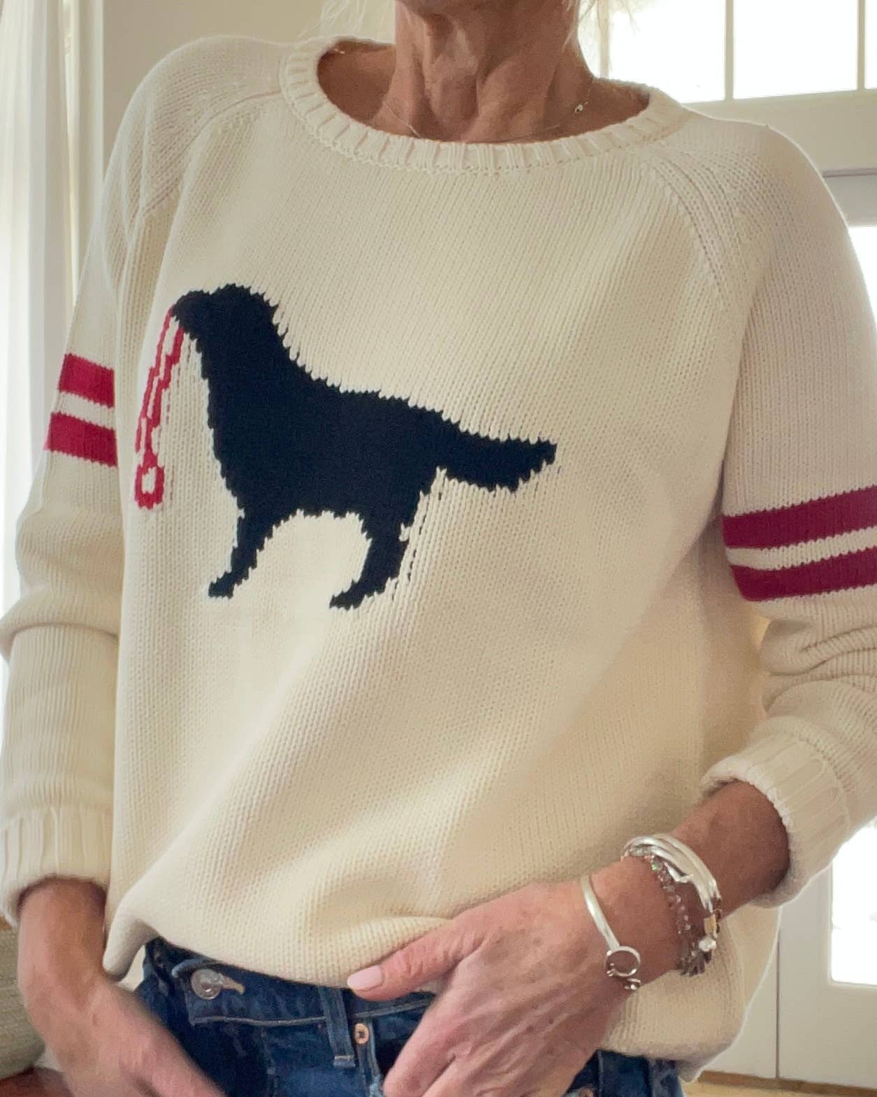 Black Dog Campus Sweater