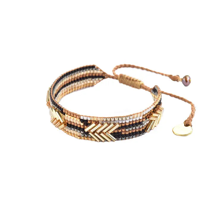 Chevron Black Bracelet