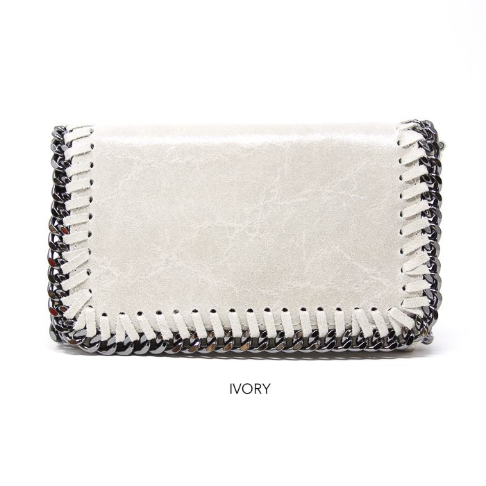 Leather Crossbody Clutch