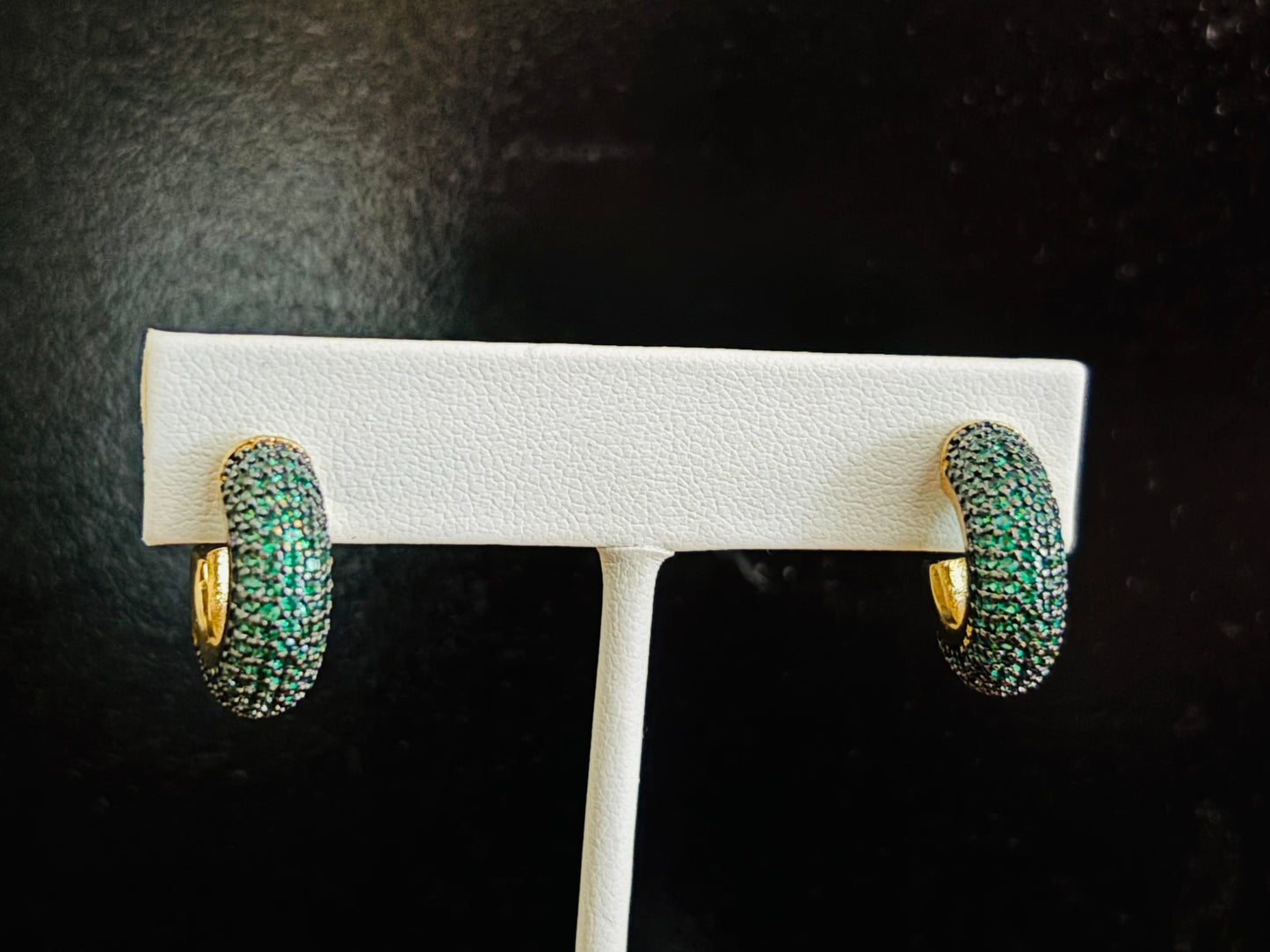 Crystal Huggie Style Earring