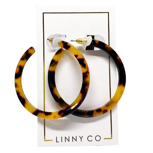 Holly Medium Acrylic Hoop