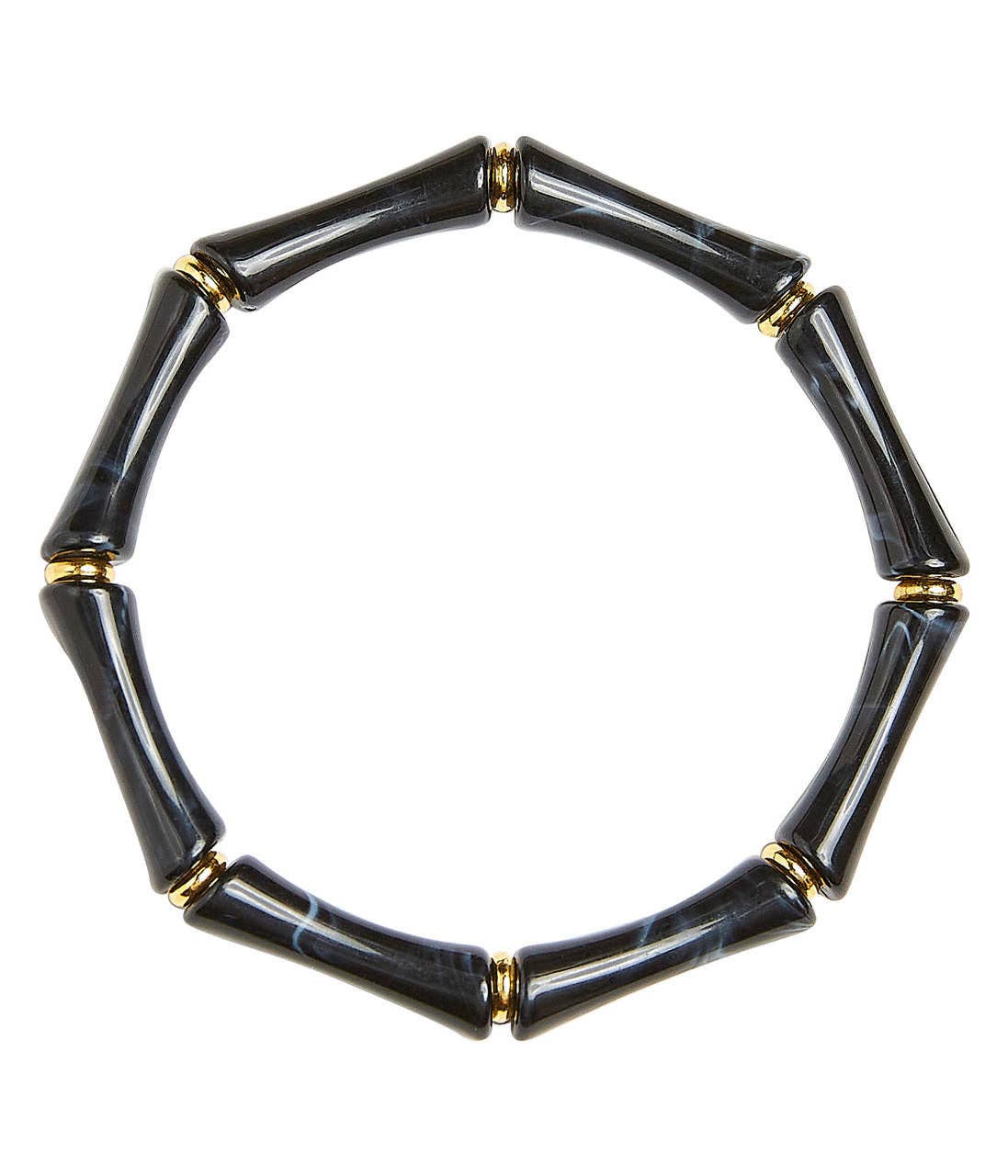 Lucy - Bamboo Acrylic Bracelet