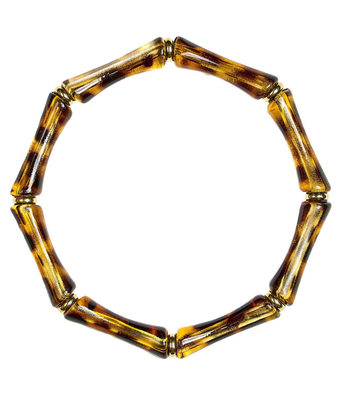 Lucy - Bamboo Acrylic Bracelet