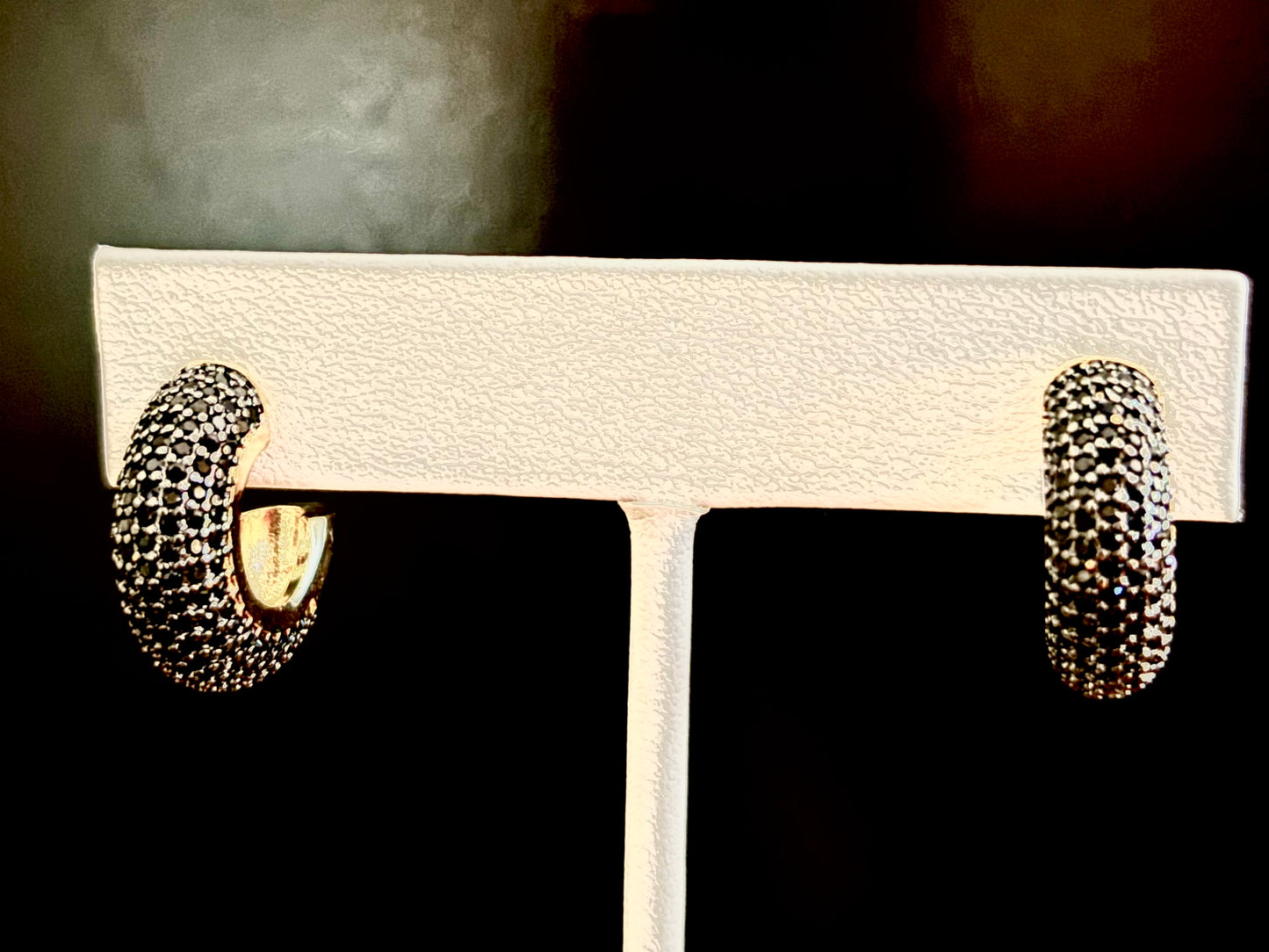 Crystal Huggie Style Earring