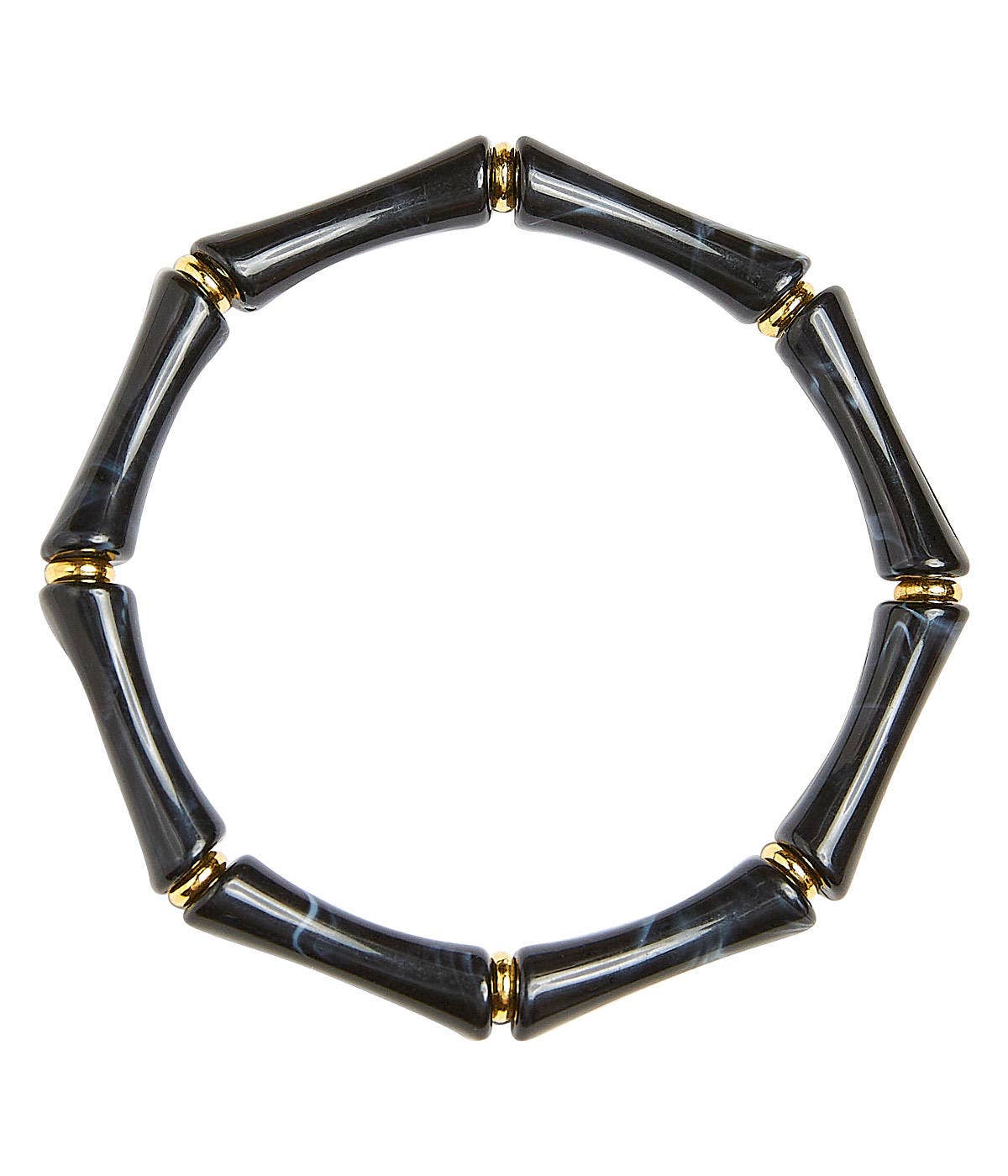 Lucy - Bamboo Acrylic Bracelet