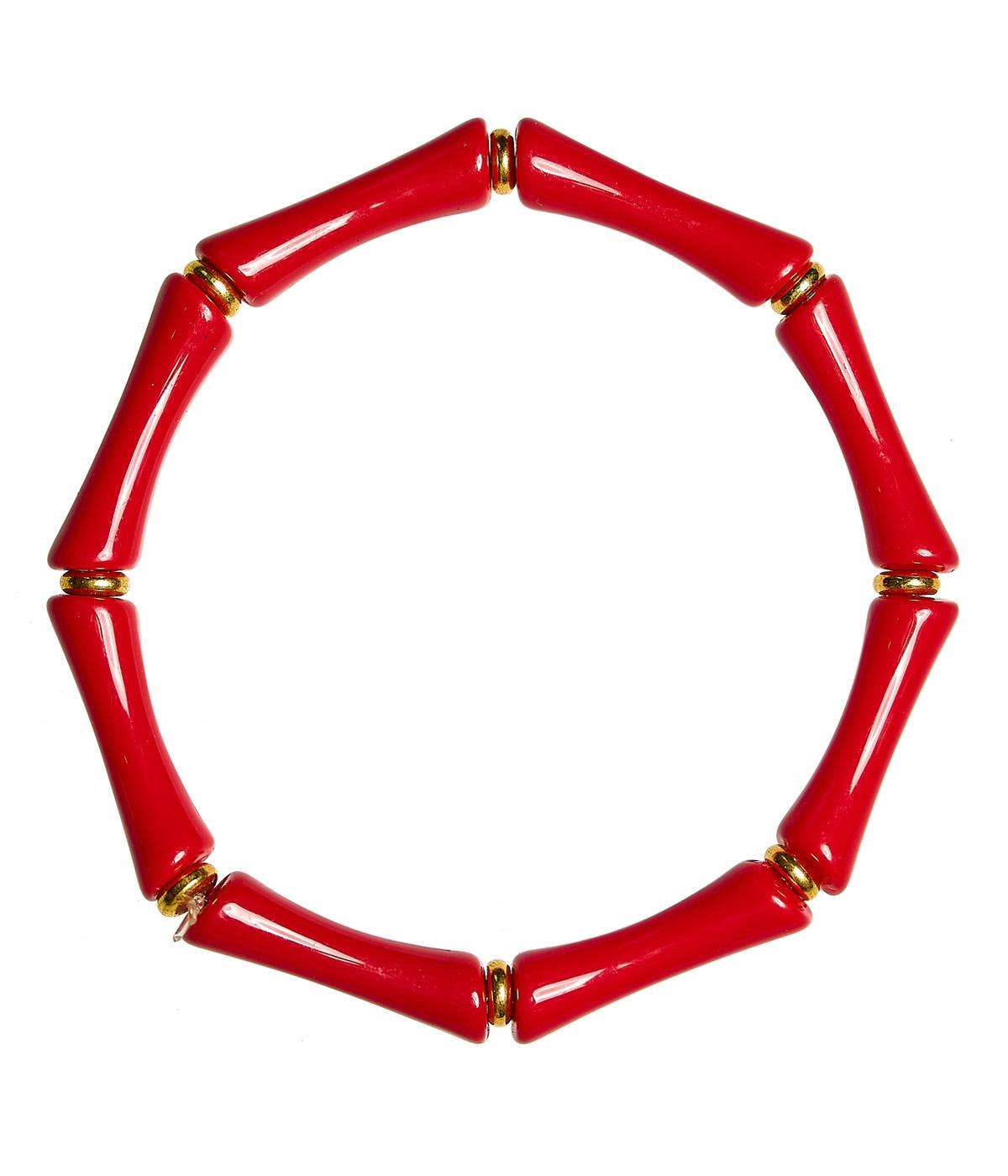 Lucy - Bamboo Acrylic Bracelet