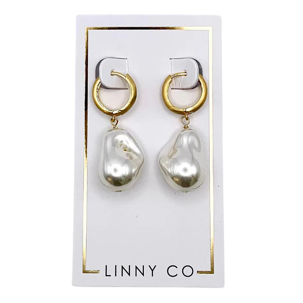 Melanie Pearl Drop Earring