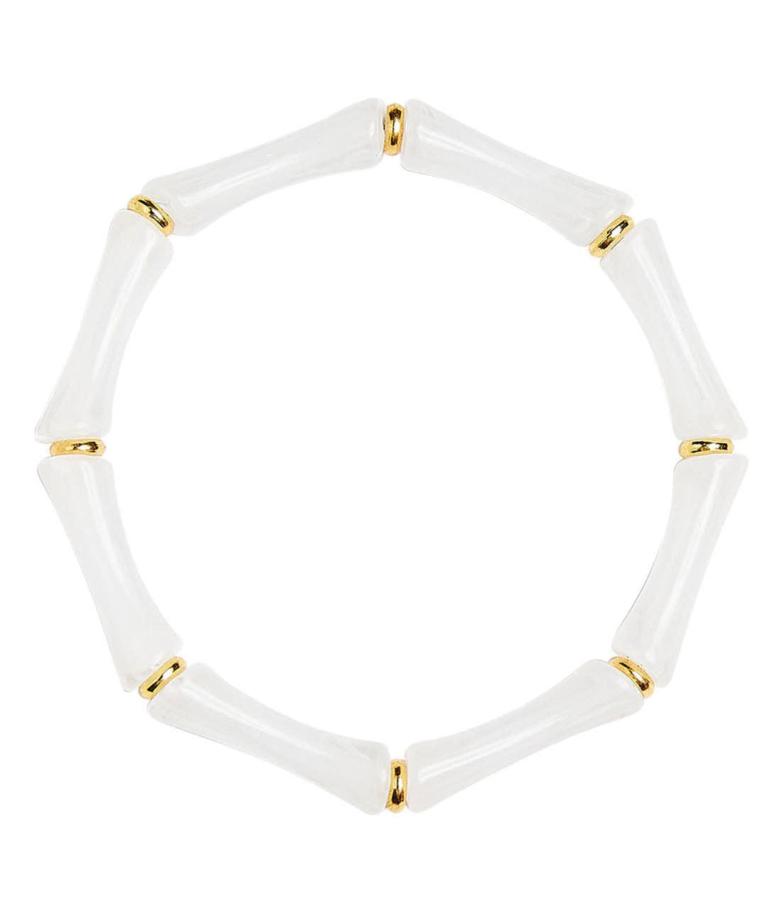 Lucy - Bamboo Acrylic Bracelet