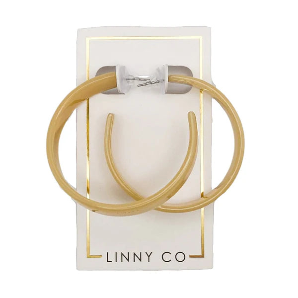 Ashley Medium Acrylic Hoop