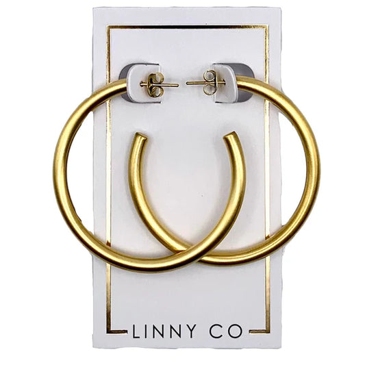Stacy Gold Hoop
