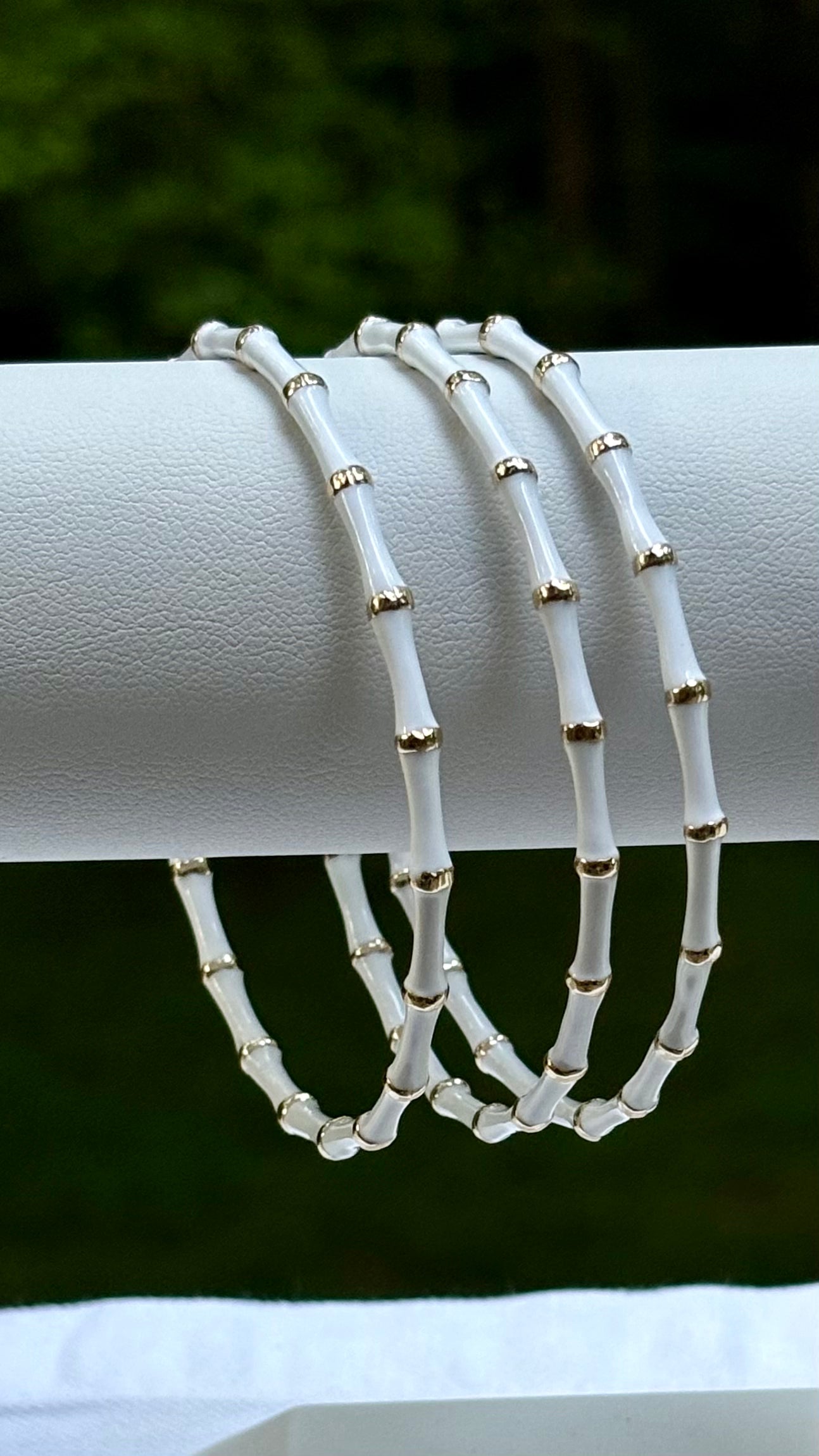 Bamboo Style Bracelet