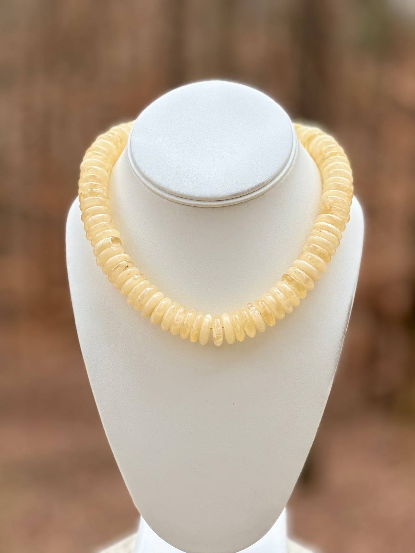 Slim Rondelle Necklace