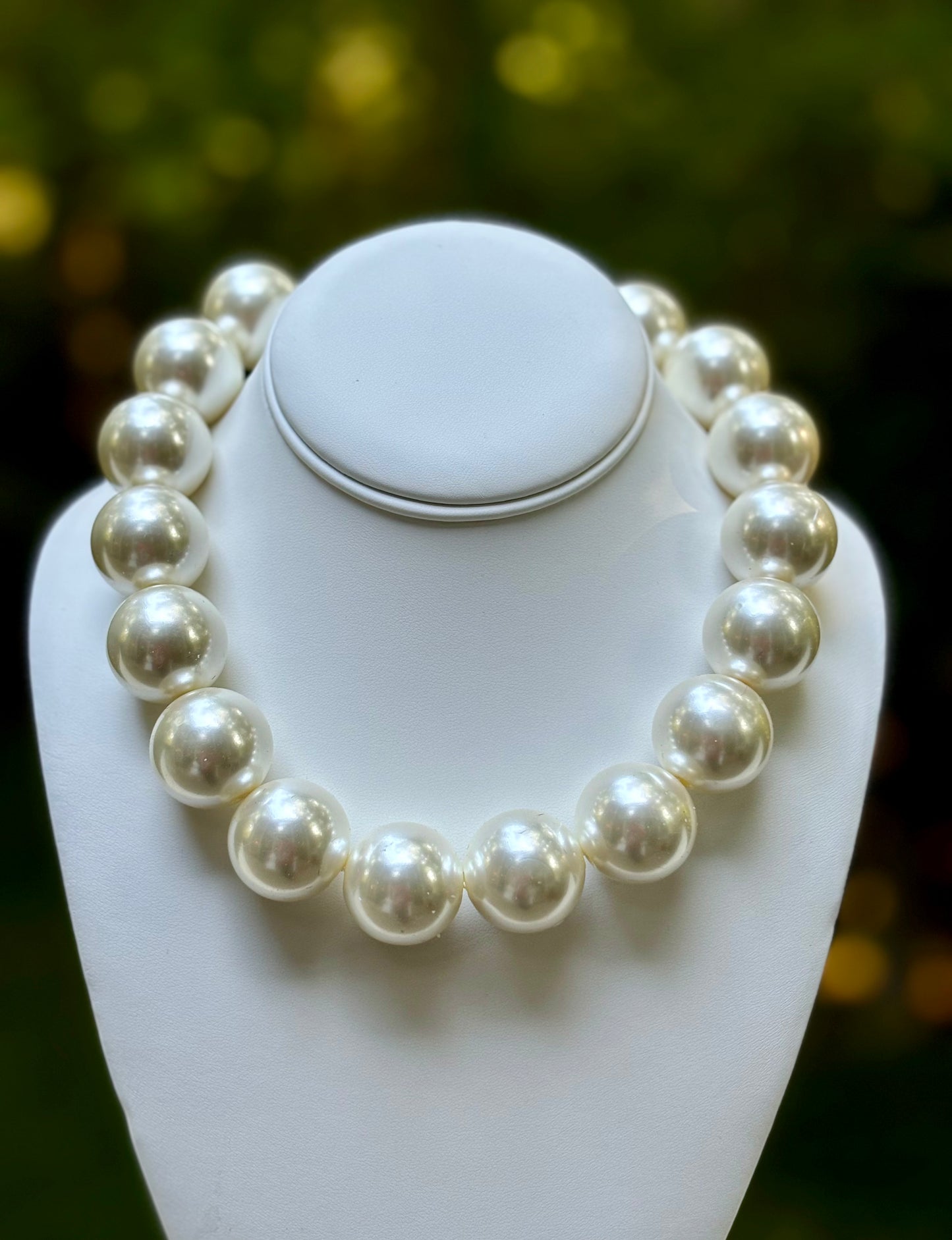 Faux Pearl Necklace