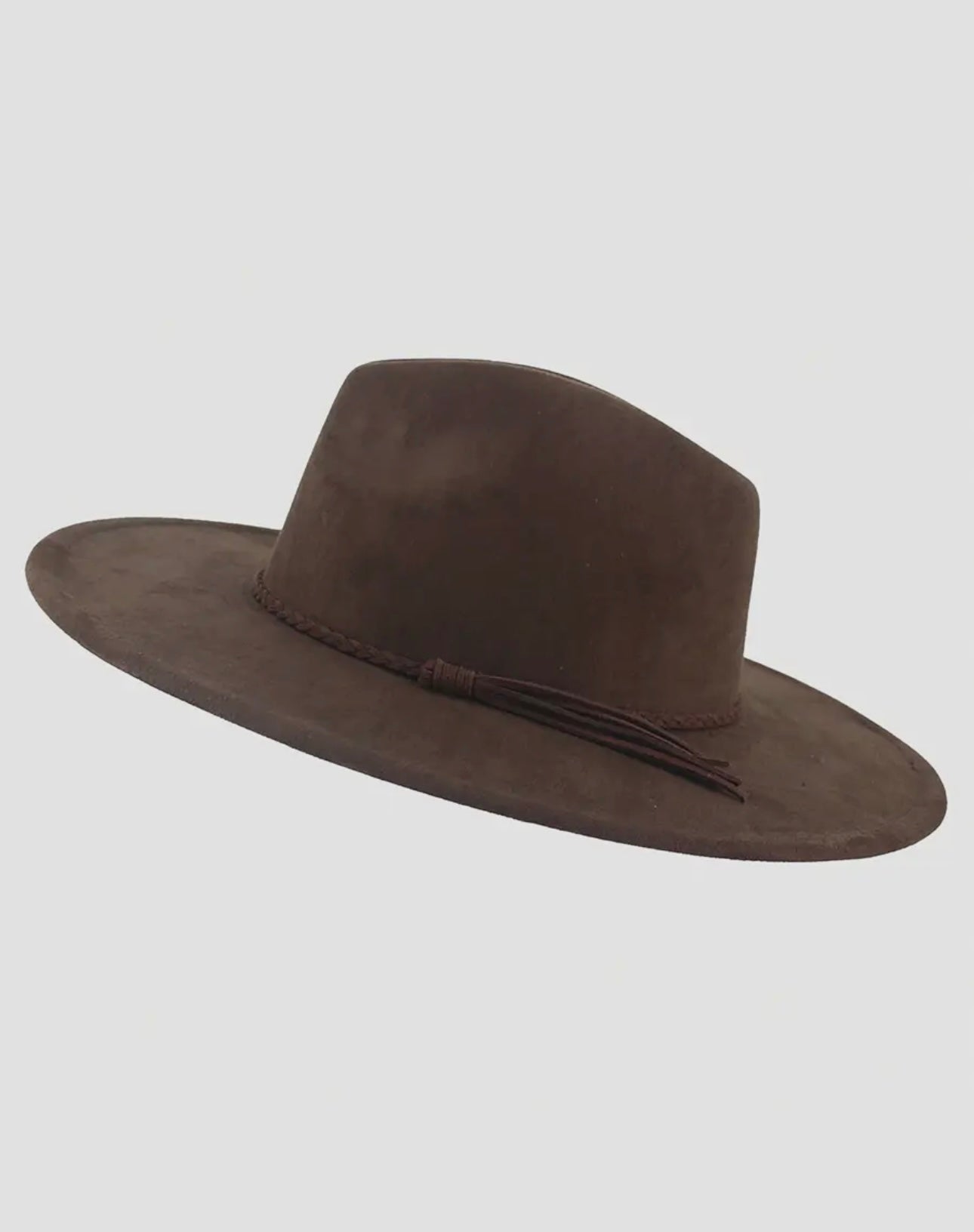 Atlas Faux Suede Fedora