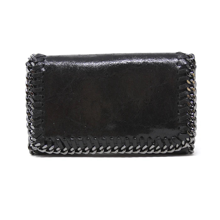 Leather Crossbody Clutch