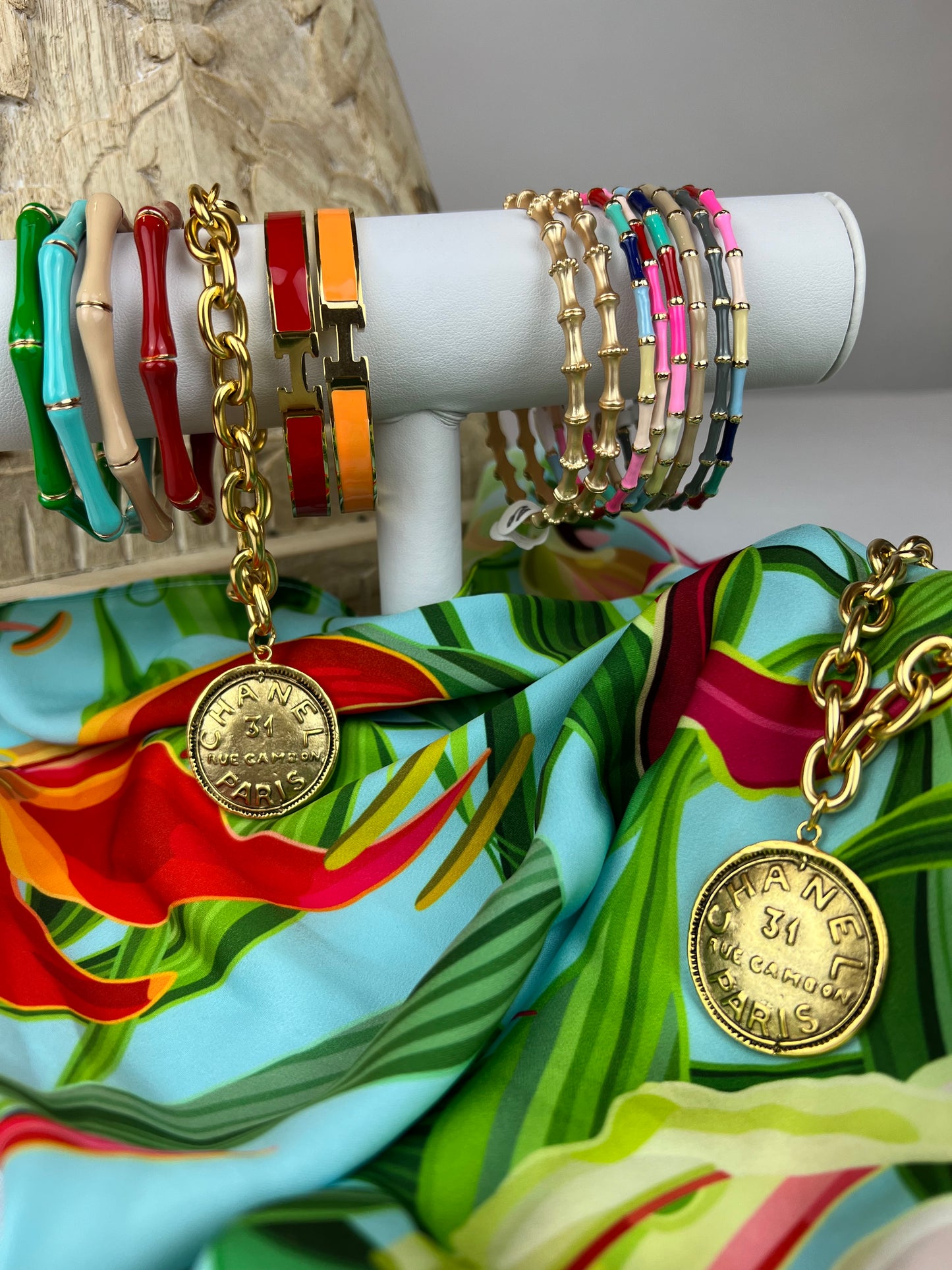 Designer Coin Bracelet