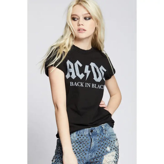 Vintage Inspired Tee - AC/DC