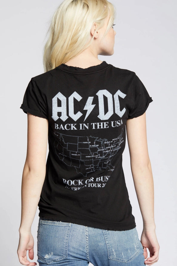 Vintage Inspired Tee - AC/DC
