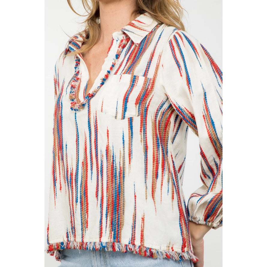 Long Sleeve Boho Top