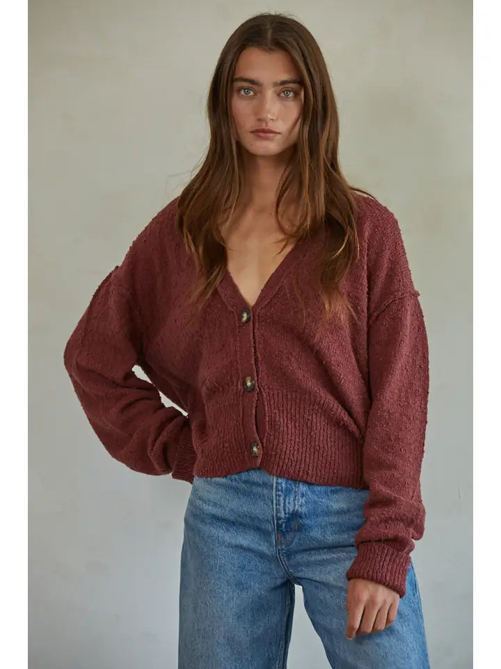 Knit Sweater Cardigan