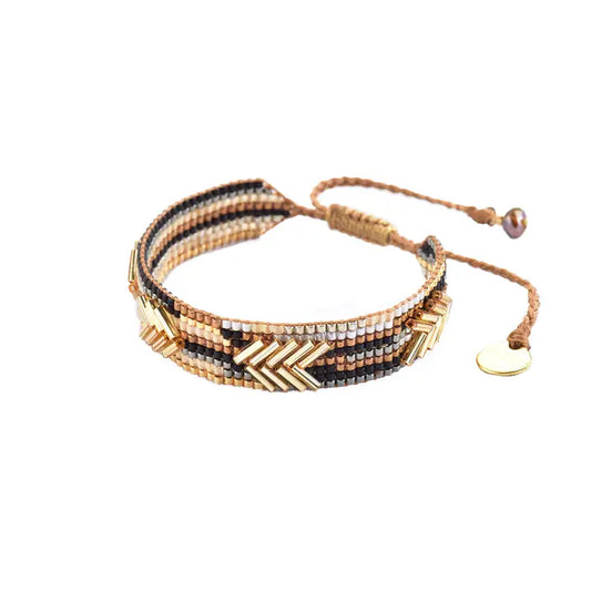 Chevron Black Bracelet