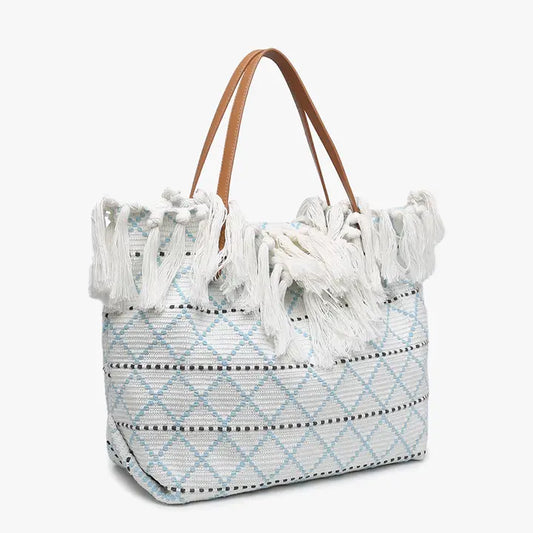 Madison Woven  Tote