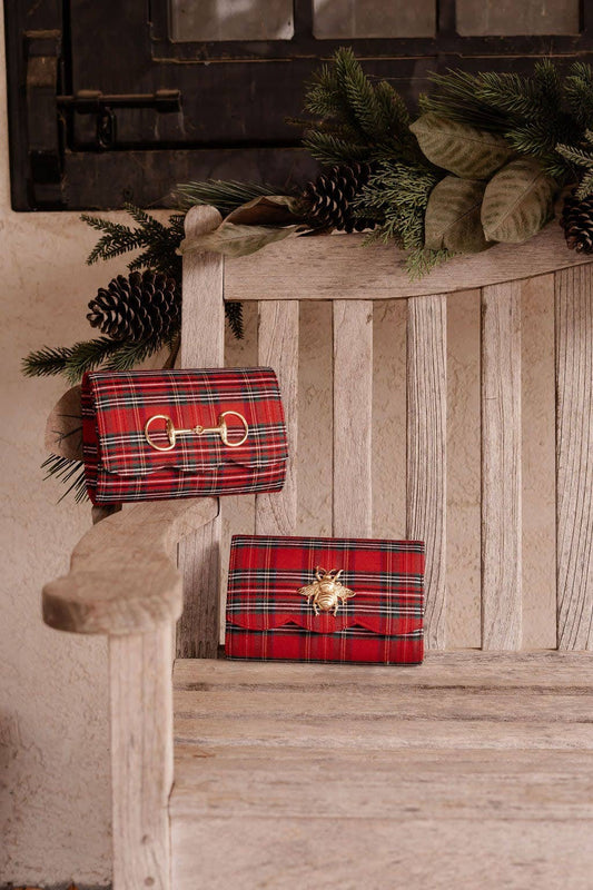 Ruby Scalloped - Red Plaid WS