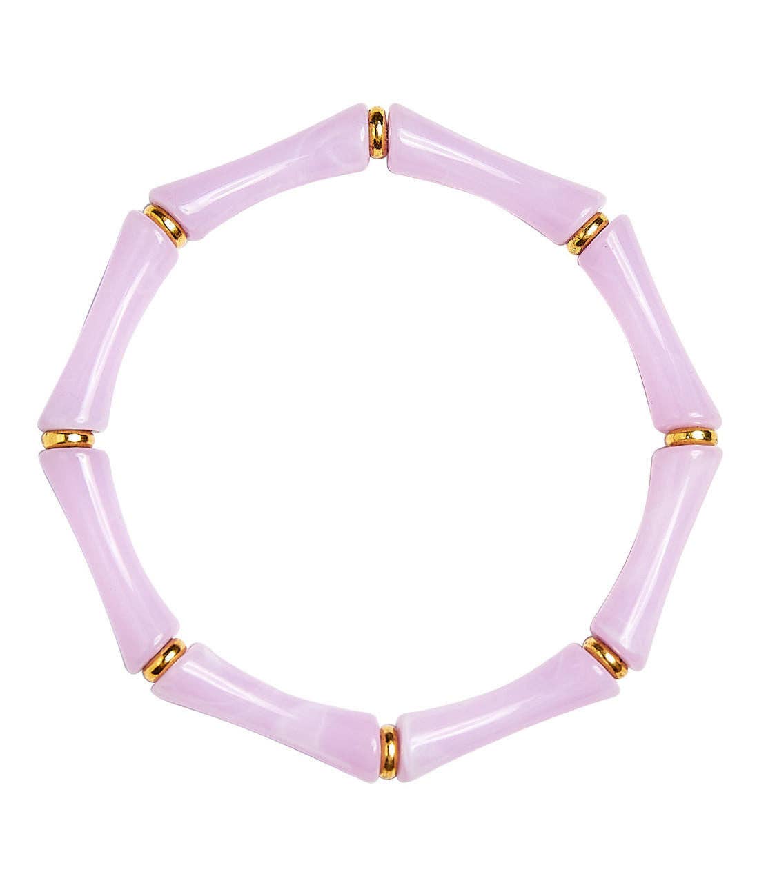 Lucy - Bamboo Acrylic Bracelet