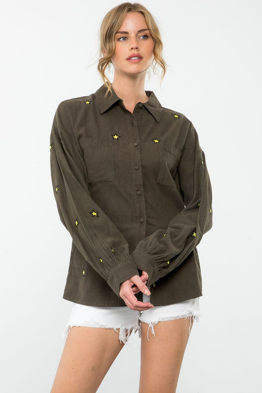 Long Sleeve top w Stars