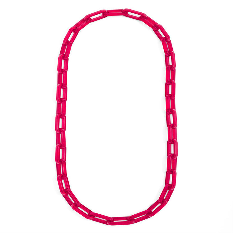 Resin Cable Link Necklace